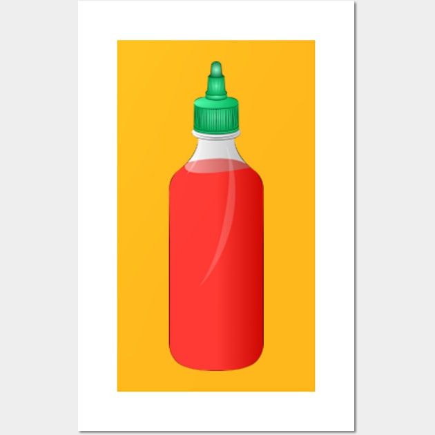 Hot Sauce Wall Art by Worldengine